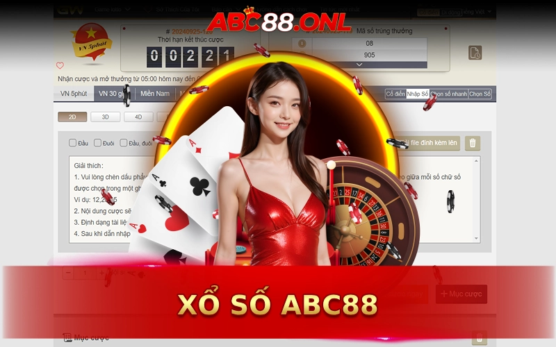 Xổ số ABC88 siêu tốc với thời gian chỉ 5 phút
