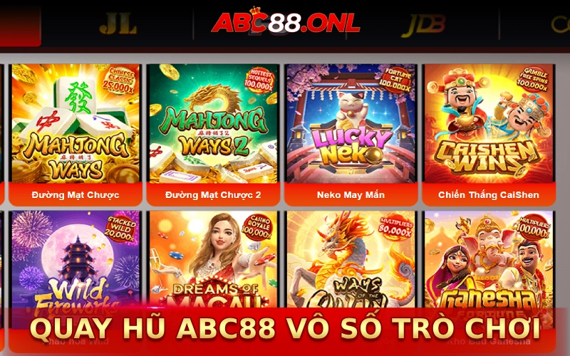 Nhà cái sở hữu kho game nổ hũ đồ sộ, đồ họa 3D sống động