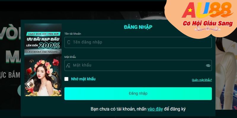 Một vài câu hỏi thường gặp về quá trình đăng nhập AU88